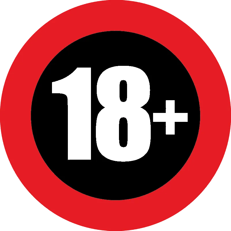 MelBet casino age restriction badge
