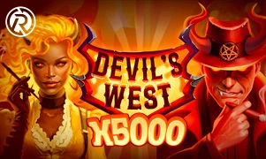 MelBet casino Devil's West featured game